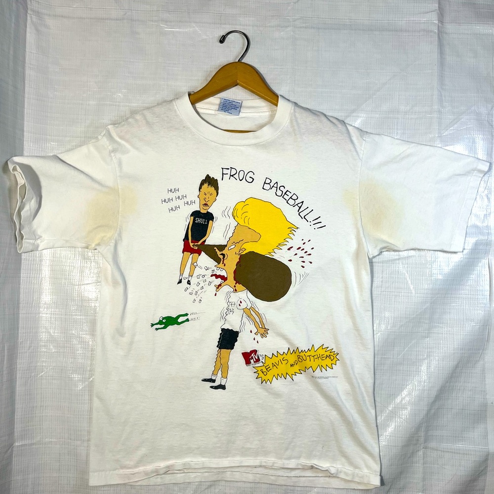 Vintage 90’s Beavis and Butthead Shirt Large